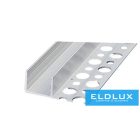 ELDLUX Alumínium profil+fedlap 2000x34x13mm