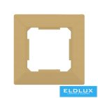 ELDGROUND Egyes műanyag keret Arany