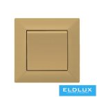 ELDGROUND Egyes műanyag keret Arany