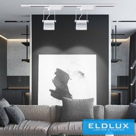   UNIVERSO Egyfázisú sínhez lámpa 30w 2700lm 6500k Ra≥90 90° fehér