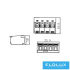ELDLUX 4-Pólusú nyitható kábelösszekötő 10db/csomag