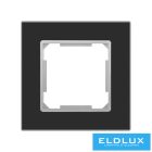 ELDIRA Egyes üveg keret Fekete