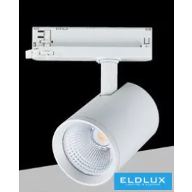   UNIVERSO Háromfázisú sínes spotlámpa 40w 4650lm 4000k 38° RA90 IP20 Fehér 5év