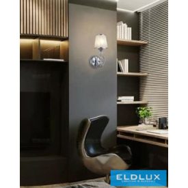   UNIVERSO Fali lámpa 1-karos 1xE27 Max.60W D120x350mm IP20 Króm