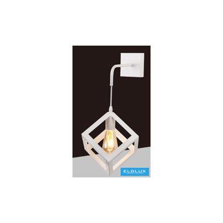 UNIVERSO Fali lámpa 1xE27 max.60w 170x170mm IP20 Fehér 5év