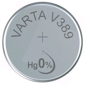 Varta Gombelem Ezüst-Oxid V389