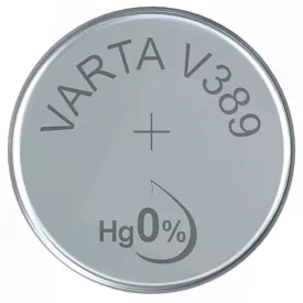 Varta Gombelem Ezüst-Oxid V389