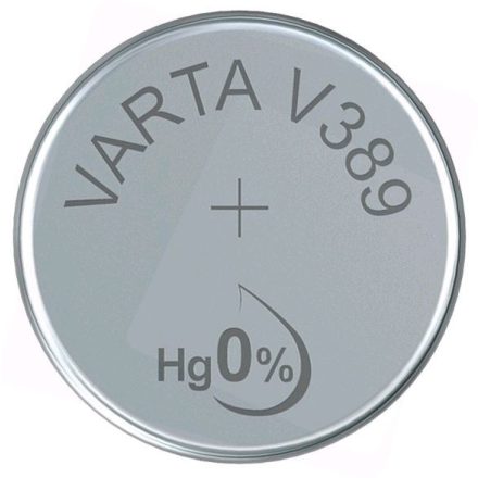 Varta Gombelem Ezüst-Oxid V389