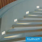 UNIVERSO süllyesztett LED lámpatest PIR 1.3w 25lm 3000k 3m-120°-45sec IP20 fehér