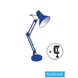 UNIVERSO Asztali lámpa 1xE27 Max.60w 160x500mm Kék