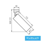 KANLUX ATL2 GU10-B lámpa