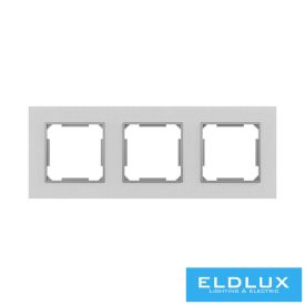 ELDLUX ELDIRA hármas üveg keret ezüst