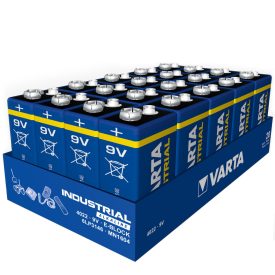 VARTA Industrial Alkáli 9V Elem BULK