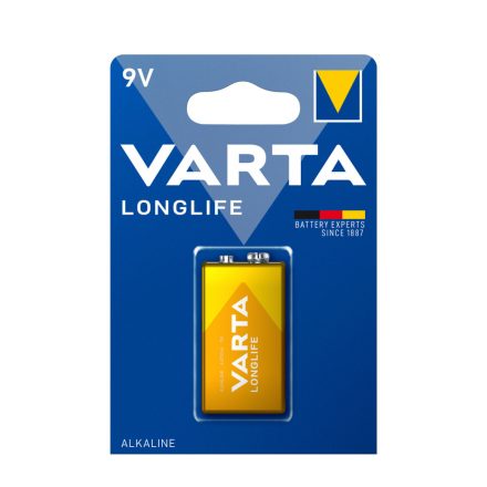 VARTA Longlife Alkáli 9V Elem B1