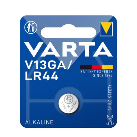 Varta Gombelem Alkáli V13GA / AG13 / LR44 (1,5V) B1