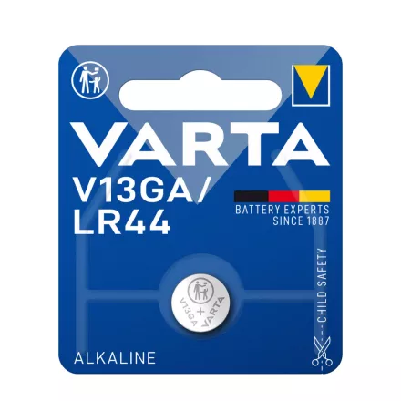 Varta Gombelem Alkáli V13GA / AG13 / LR44 (1,5V) B1