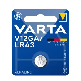 Varta Gombelem Alkáli V12GA / AG12 / LR43 (1,5V) B1