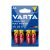 VARTA Longlife Max Power Alkáli Ceruza Elem AA B4
