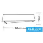 UNIVERSO Gipsz fali lámpa 2xG9 345x75mm IP20 fehér 