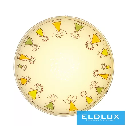ELDLUX MAJA fali és mennyezeti lámpa 8W WW színes