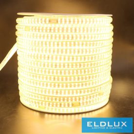   ELDLUX Flexibilis LED szalag AC:220V 2835-120D-12MM 10.5w/M 4000K IP65