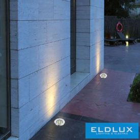   UNIVERSO Taposólámpa LED 7w 850lm 3000k 30° IP67 acél Ø146-Ø128x92mm