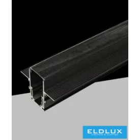   UNIVERSO Mágneses sülyesztett sínrendszer DC:48V Max.16A IP20 Fekete 2000x62x47mm