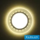 ELDLUX TEKLA süllyesztett lámpatest LED 3W NW  króm