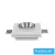 UNIVERSO Gipsz süllyesztett spot lámpatest 1xGU10 Max.35w 100x100x38mm IP20 fehér