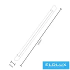 UNIVERSO Lineáris LED lámpa 54w 5400lm 4000K IP20 Fehér 1200x75mm