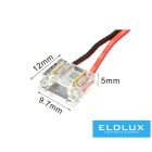 UNIVERSO 8mm-es COB LED szalaghoz toldóelem kábellel