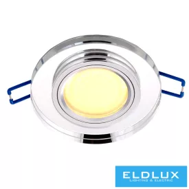 ELDLUX TEKLA süllyesztett lámpatest LED 3W NW GU10 króm