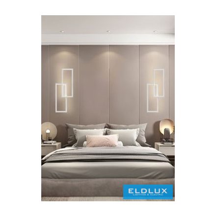 UNIVERSO Fali lámpa 32W 2560lm CCT 250x600x50mm IP20 fehér