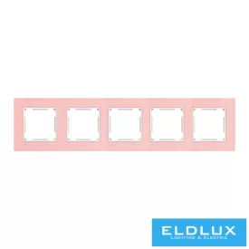ELDALU Ötös alumínium keret Rózsgold