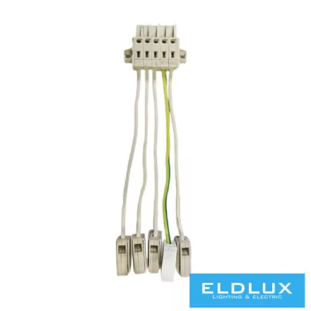UNIVERSO Háromfázisú lineáris LED lámpatest QJ68150-3C végzáró