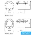 ROGER DL-2LED6 talajlámpa