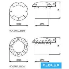 ROGER DL-2LED6 talajlámpa