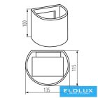 KANLUX REKA LED EL 7W-O-GR lámpa