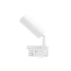 MADARA SLIM GU11/MR11 TRACK 3F 230V IP20 36X95X175 WHITE