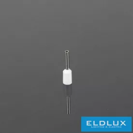   ELDLUX Szigetelt érvéghüvely, fehér, 0.75mm², 30db/csomag
