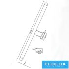 UNIVERSO Bútorra szerelhető lámpa 12w 960lm CCT 546x98mm