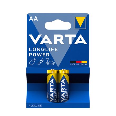 VARTA Longlife Power Alkáli Ceruza Elem AA B2