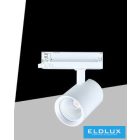 UNIVERSO Háromfázisú sínhez spotlámpa 30w 3250lm 3000k Ra90 38° IP20 Fehér D75x120mm 5év