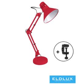 UNIVERSO Asztali lámpa 1xE27 Max.60w 160x500mm Piros