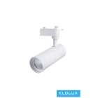 UNIVERSO Egyfázisú sínhez lámpa 15w 1270lm CCT.kap 38°  IP20 Fehér D74x238mm