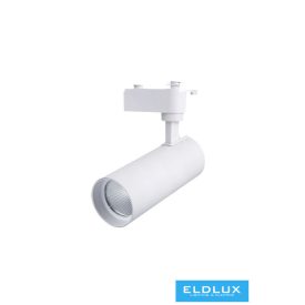   UNIVERSO Egyfázisú sínhez lámpa 15w 1270lm CCT.kap 38°  IP20 Fehér D74x238mm