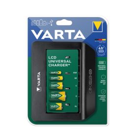VARTA Akkutöltő LCD Univerzális (AA/AAA/C/D/9V) (üres)