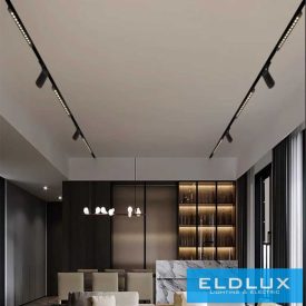   UNIVERSO Egyfázisú sínhez lámpatest COB LED 26W 3120lm 3000K 488mm IP20 fekete