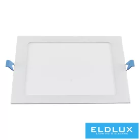   UNIVERSO Négyzet alakú süllyesztett LED panel 24w 2400lm CCT/kap. 120° IP20 Fehér 293x293mm kivágás:278x278mm 3év