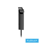 UNIVERSO Solar kerti lámpa 3.7V-2.2AH 5V-2w 200lm CCT.kap IP65 fekete 650x106x28mm